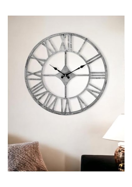 DM30 Serisi Roma Rakamlı Metal Duvar Saati Siyah 30 cm fiyatları
