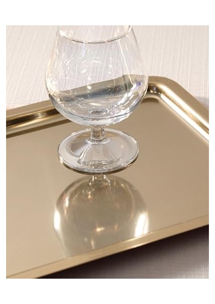 Home Shiny Metal Sunum Tepsisi Gold