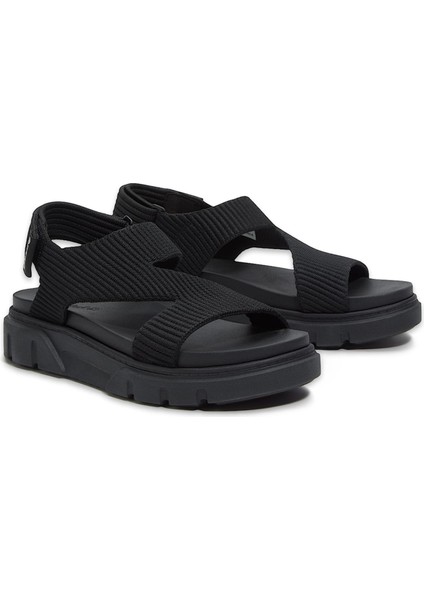 Tb0a2qkn Greyfield Sandal Backstrap Sandal Siyah Kadın Sandalet