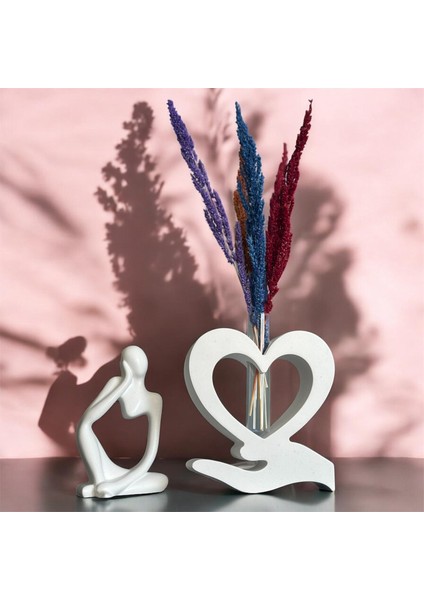 Düşünen Adam ve Dekoratif Vazo Seti modelleri