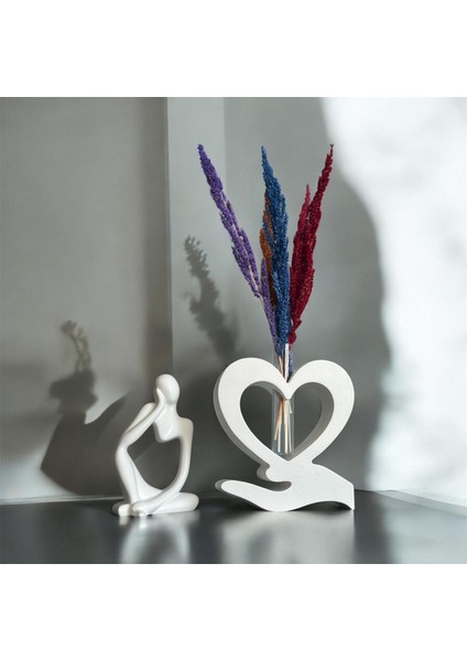 Düşünen Adam ve Dekoratif Vazo Seti fırsatları