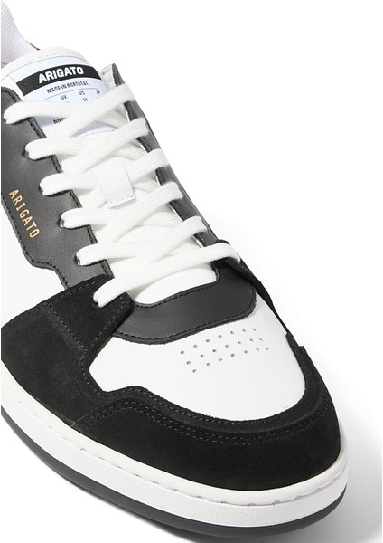 Dice Lo Bee Bird Erkek Sneaker Nakışlı Deri ve Süet Tasarım