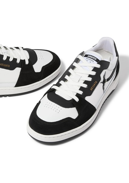 Dice Lo Bee Bird Erkek Sneaker Nakışlı Deri ve Süet Tasarım