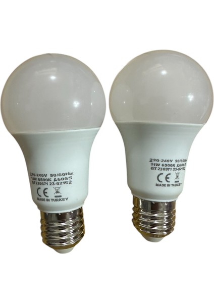 2 Adet 11W 1055 Lumen Beyaz Işık LED Ampul fiyatları