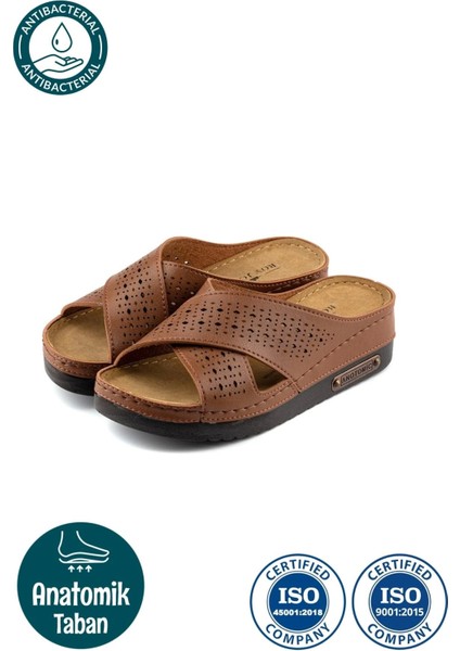 kadın ortopedik yumuşak tabanlı terletmeyen çift bantlı hasır tipi delikli rahat anne ev ıçi terliği fiyatları