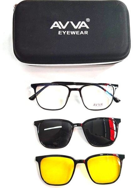 2125 C5 Polarize&antifar Klipsli Erkek Güneş Gözlüğü