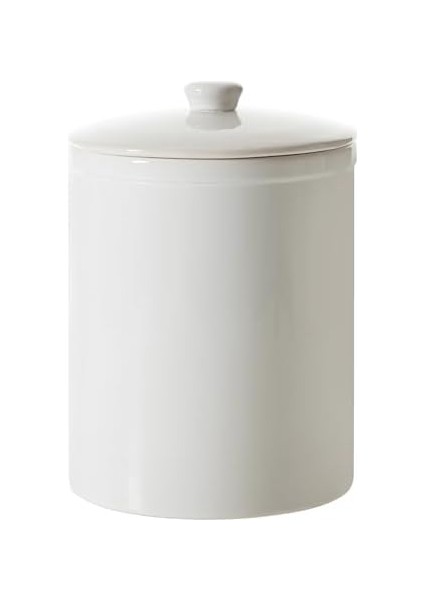 Menashop Metrashop Concept Parlak Beyaz Çöp Kovası 3 Litre