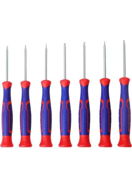 Menashop Metrashop WP200510 7 Parça Profesyonel Cr-V Manyetik Hassas Torx Tornavida Seti