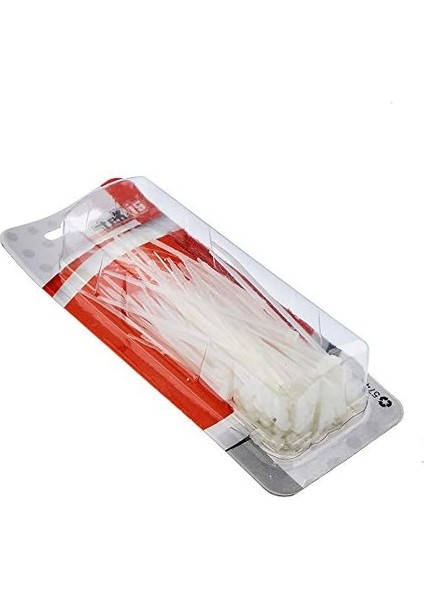 Menashop Metrashop Kablo Bağı 100 x 2.5 50 Adet Beyaz