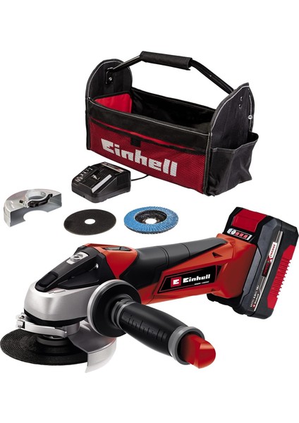 Menashop Metrashop Te-Ag 18/115 Li Kit (1x4,0 Ah), Akülü Avuç Taşlama