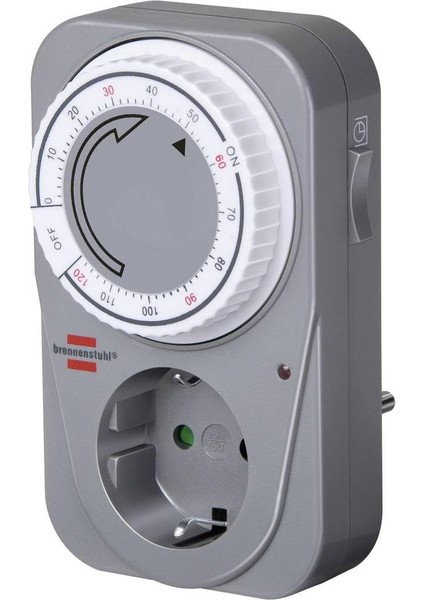 Menashop Metrashop 12 Saat Mekanik Zaman Ayarlı Mc 120 Priz