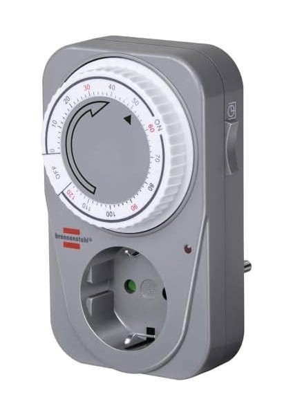 Menashop Metrashop 12 Saat Mekanik Zaman Ayarlı Mc 120 Priz