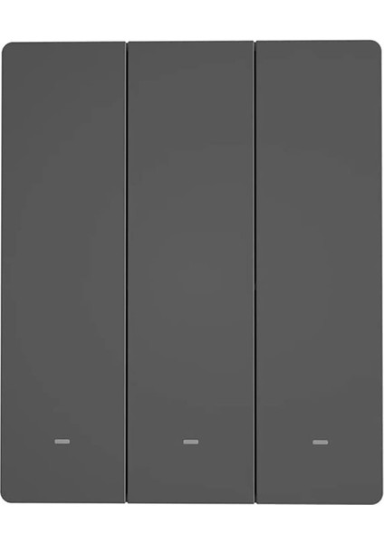 Menashop M5-3c-80 Akıllı Duvar Anahtarı 3 Kanallı