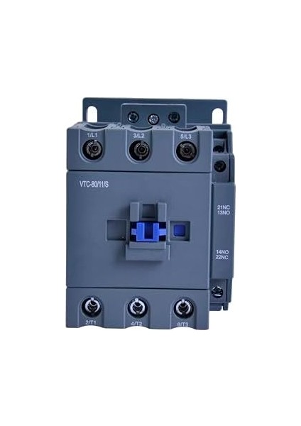 Menashop Kontaktör 37KW Ac3 80A 3p+1no+1nc Coil 230VAC