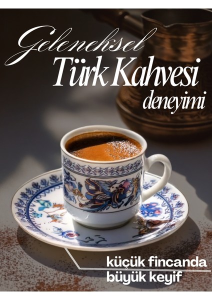 Türk Kahvesi 250 gr - Turkish Coffee, Klasik Lezzet, Bol Köpük