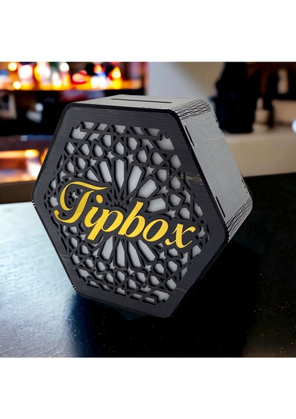 Afili Dekoratif Görünümlü Tipbox Bahşiş Kutusu
