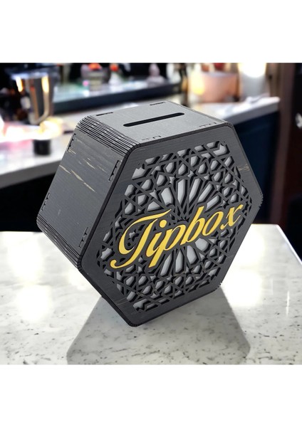Afili Dekoratif Görünümlü Tipbox Bahşiş Kutusu