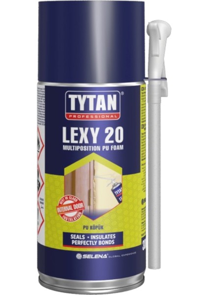 Pipetli Poliüretan Pu Köpük Sprey Kapı Pencere Yalıtım Dolgu Doldurucu 300 ml