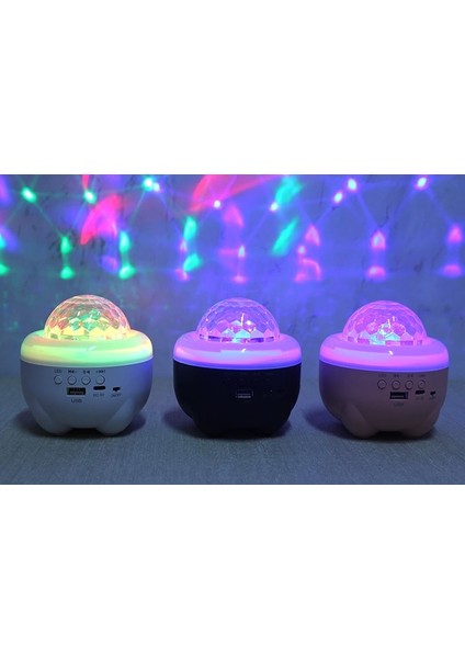 Bluetooth'lu Müzik Çalar Star Master LED Lamba ALK3328