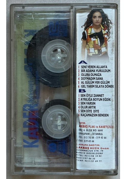 Kader Seni Veren Allah'a Kurban Olayım Kaset (Orijinal Dönem Baskı Kaset)