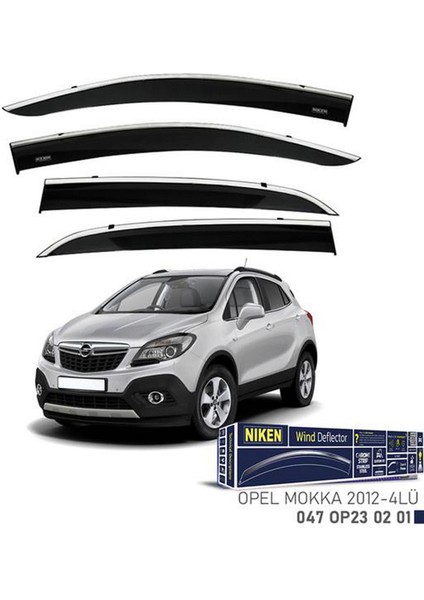 Kromlu Cam Rüzgarliği Opel Mokka 2012- 4lü 11