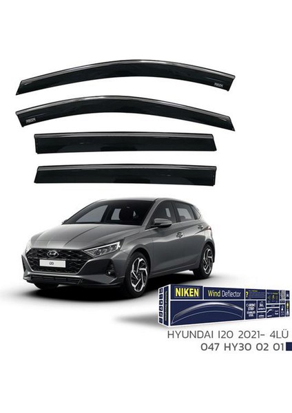 Kromlu Cam Rüzgarliği Hyundai I20 2021- 4lü 11