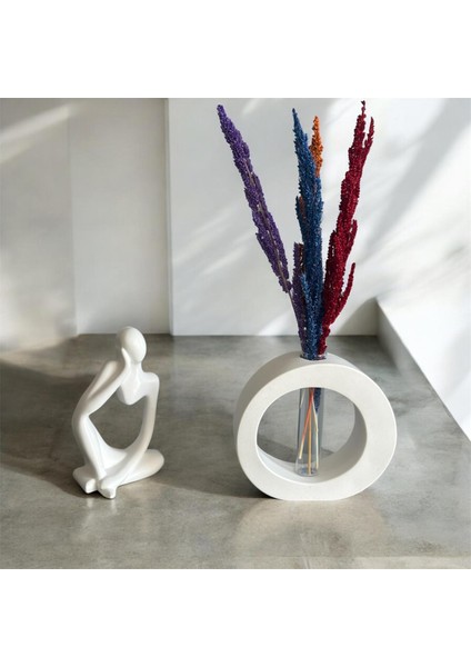 Düşünen Insan ve Dekoratif Vazo Seti fiyatları