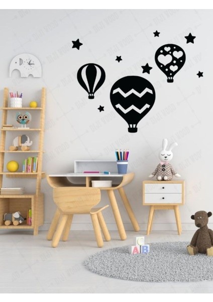 Sevimli Sıcak Hava Balonu Duvar Süsü fiyatları