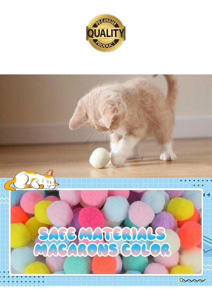 Eğlenceli Peluş Top Atan Interaktif Kedi Oyuncağı Hareketli Aksesuar Etkileşimli Oyuncak Fırlatıcı indirimleri