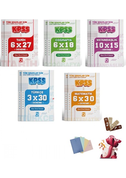 2026 Kpss Tüm Sınavlar Için Genel Kültür Genel Yetenek Deneme Sın