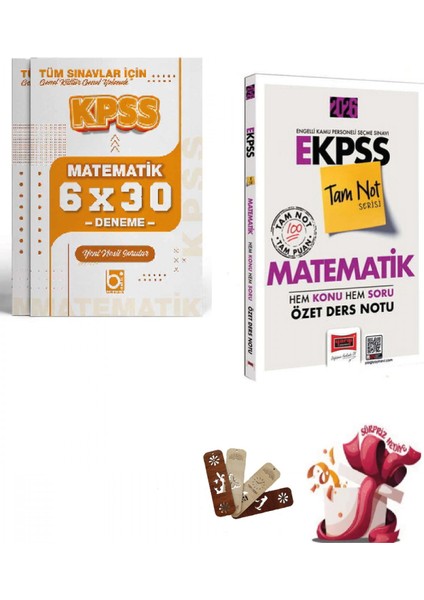 2026 E-Kpss Tam Not Serisi Matematik Konu Soru Özet Ders Notu ve