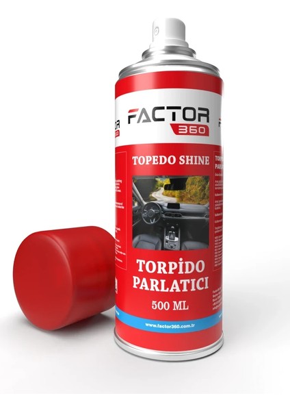 Torpido Parlatıcı Sprey - Torpedo Shine Spray Aerosol 500 ml