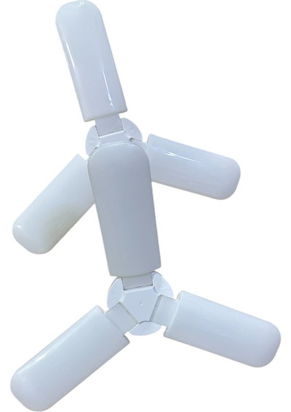 2 Adet Üç Kanat 40W E27 Duy LED Ampul modelleri