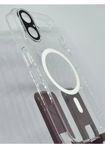 Apple 16 Kılıf Saydam Magsafe Özellik Sararmaz