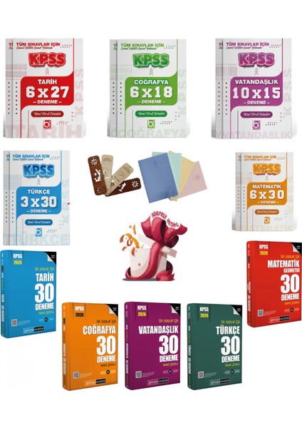 2026 Kpss Tüm Adaylar Için Genel Kültür Genel Yetenek Deneme Seti