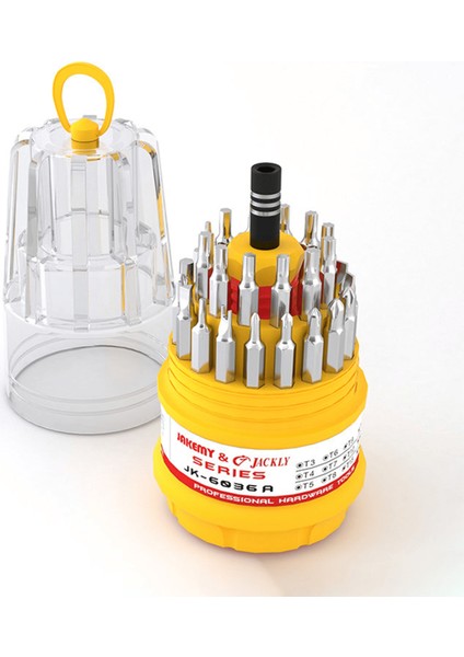 Jakemy JK-6036-A 32 Parça Tornavida Takımı Seti