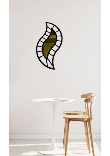 Big Leaf Dekoratif Duvar Aynası Pleksi Ayna Ev Hediyesi Ayna Gold Pleksi Mdf fiyatları