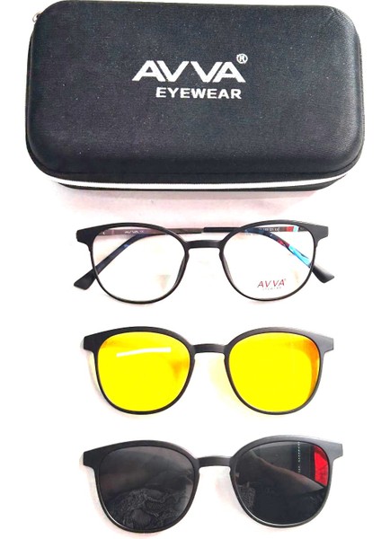 2127 C1 Polarize&antifar Klipsli Unisex Güneş Gözlüğü