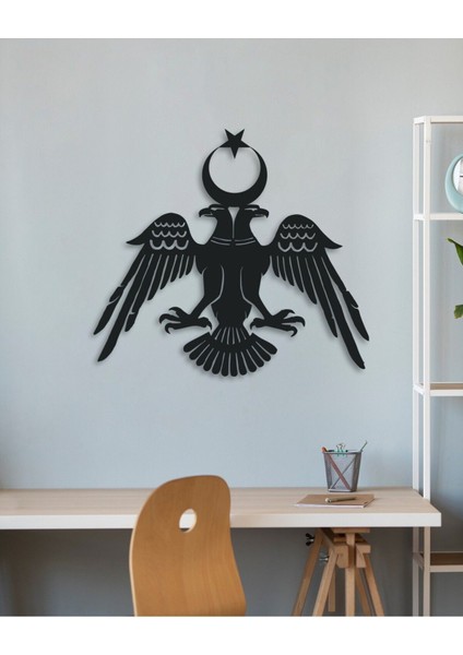 Selçuklu Kartalı Temalı Metal Duvar Tablosu modelleri