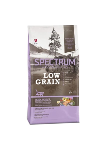Low Grain Somonlu Kısırlaştırılmış Yetişkin Kedi Maması 2 kg