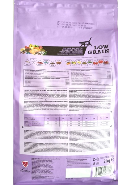 Low Grain Somonlu Kısırlaştırılmış Yetişkin Kedi Maması 2 kg