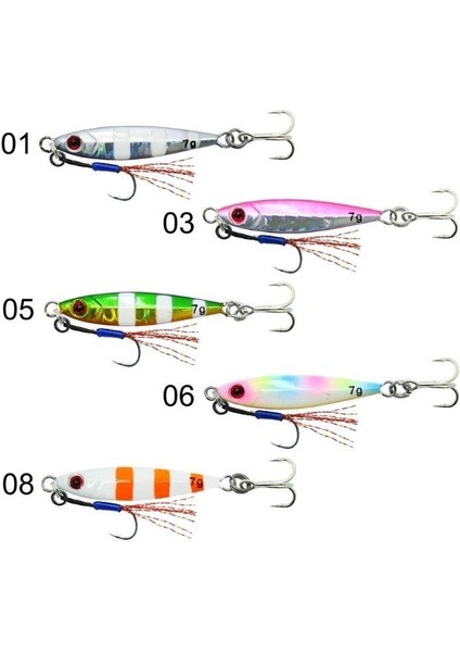 3660 Flutter Mini Jigger 7gr Lrf Jig Suni Yem