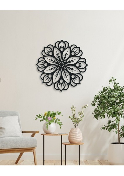 Mandala Temalı Dekoratif Duvar Tablosu