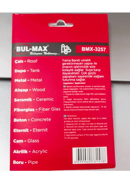 - Yama Bandı 4'lü Set - BMX-3257