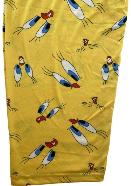 Kadın Civciv Desenli Pijama Altı Milan - 102