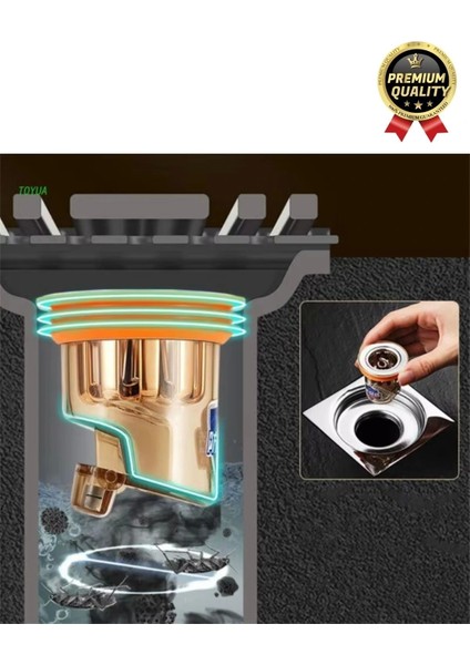 Özel Üretim Banyo Mutfak Küvet DN40-DN50 Borularıyla Uyumlu Koku ve Geri Akış Önleyici Gider Aparatı indirimleri