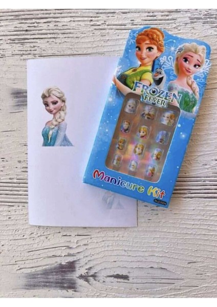 Kendinden Yapışkanlı Barbie 12'li Çoçuk Takma Tırnak Çoçuk Takma Tırnağı Çocuklar İçin Takma Tırnak modelleri