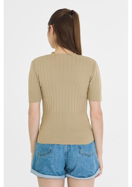 V Yaka Kısa Kol Body modelleri