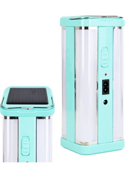 80 Ledli Solarlı+Şarjlı Işıldak (5057)