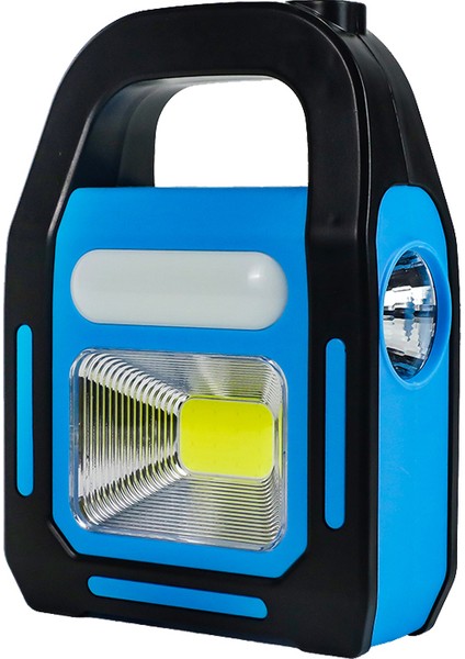 3 Kademeli USB Çıkışlı Şarj Edilebilir Solar Lamba (5057)